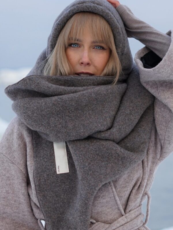 meriinosall, meriinofliis, soe sall, suur sall, haruu, eesti disain, talveriided