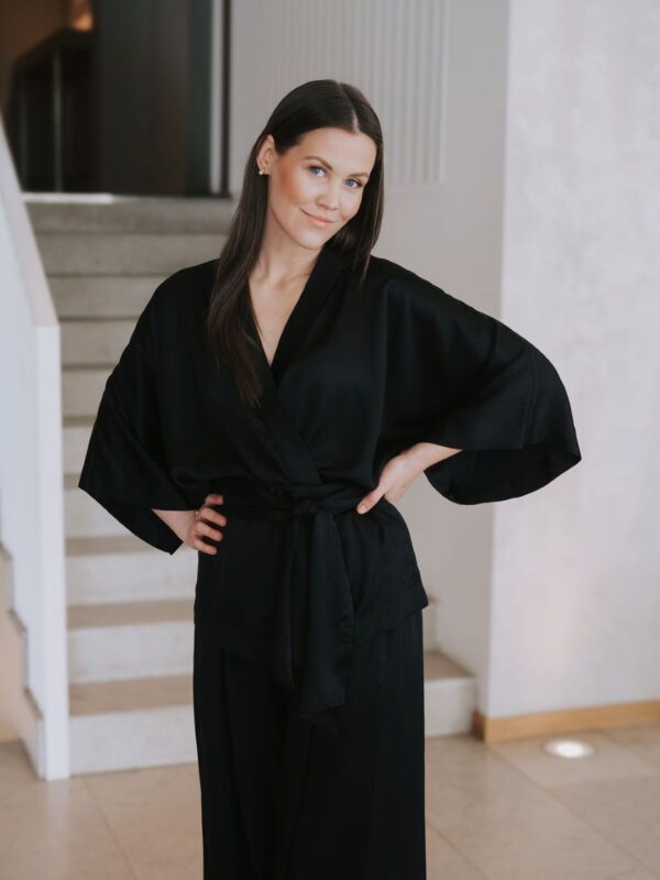 New York Fashion Week viskoosist kimono