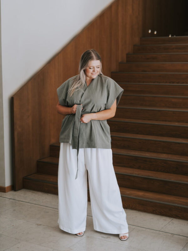 Linane lühike kimono - eripakkumine